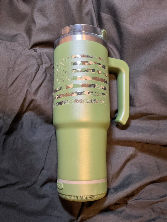 20oz Grippy Speaker Tumbler