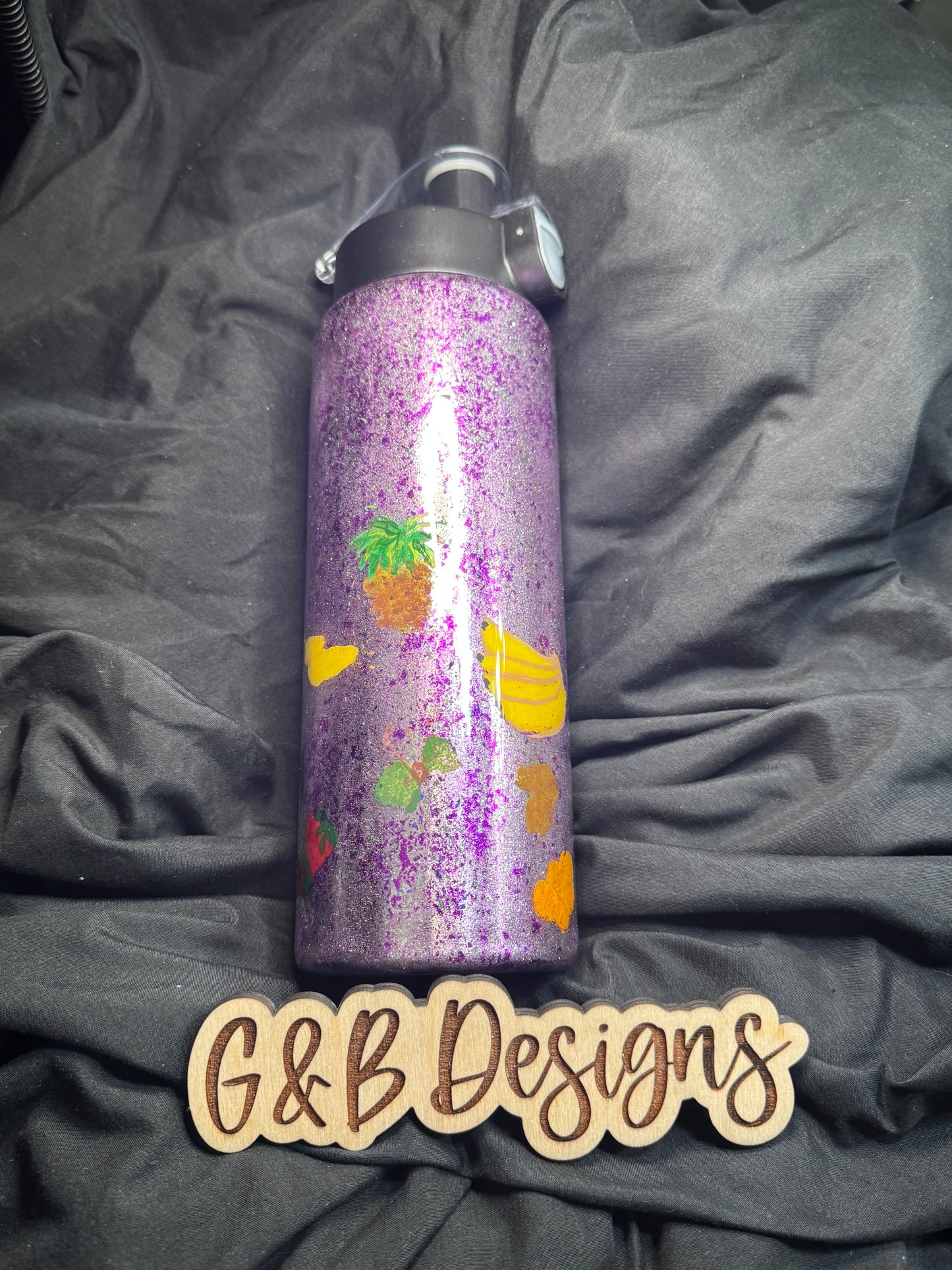Cup #1 Fruit Infuser Handpainted