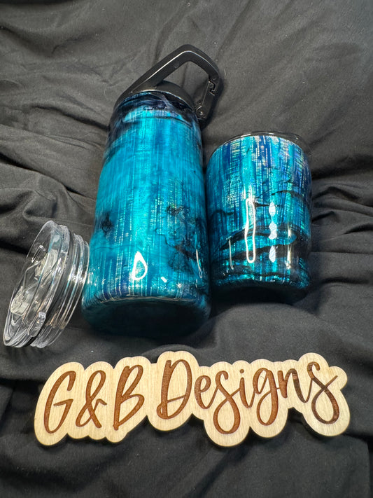 Cup #15 15oz Skinny Duo and 8oz Tumbler Set