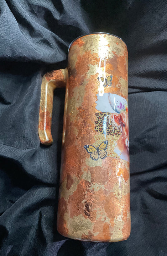 20oz Skinny Tumbler with Handle