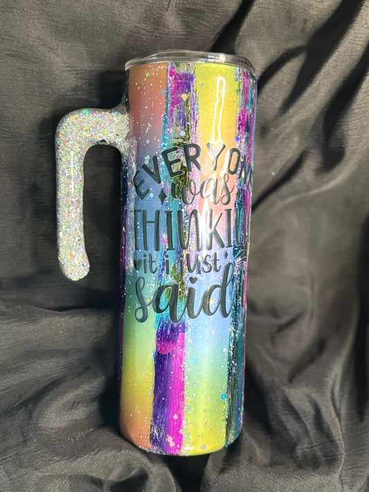 20oz Skinny with Handle