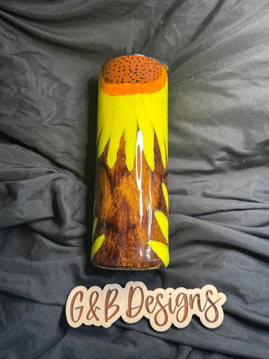 Cup #3 20oz Skinny Handpainted