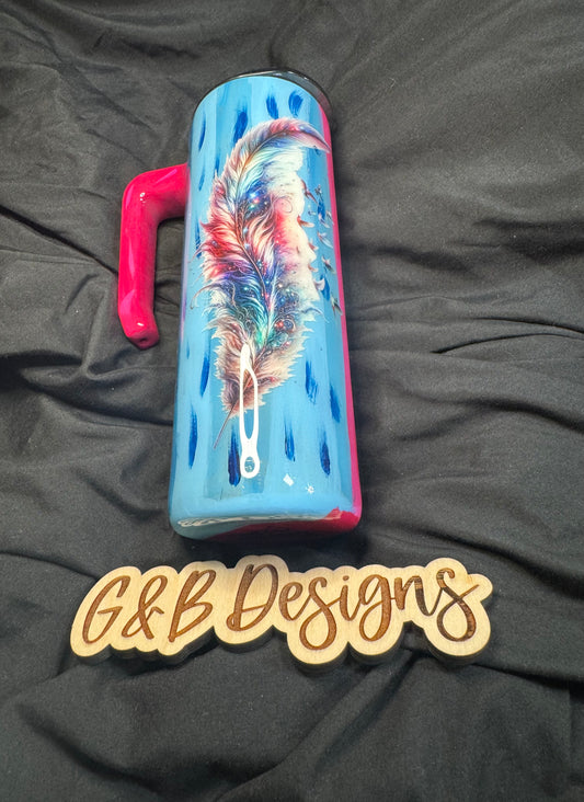 Cup #8 20oz Skinny Handle